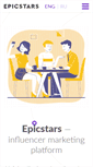 Mobile Screenshot of epicstars.com